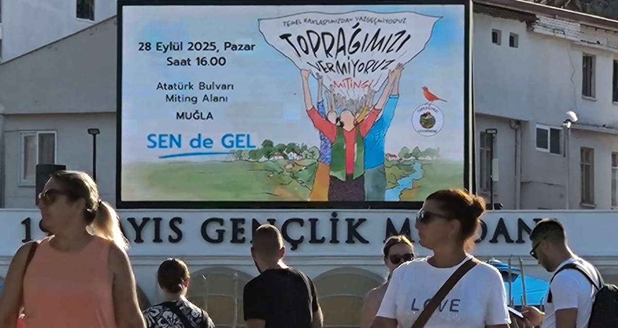 chp lideri ozgur ozel muglada duzenlenecek topragimizi vermiyoruz mitingine katilacak umERcvLC