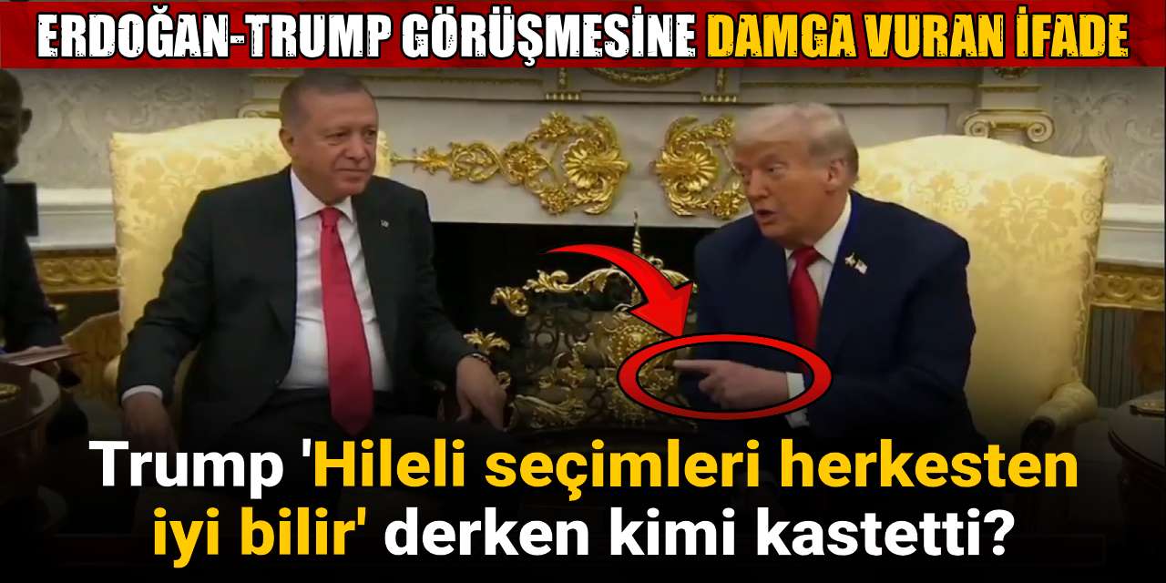 erdogan trump gorusmesine damga vuran ifade trump hileli secimleri herkesten iyi bilir derken kimi kastetti klRvnDC8