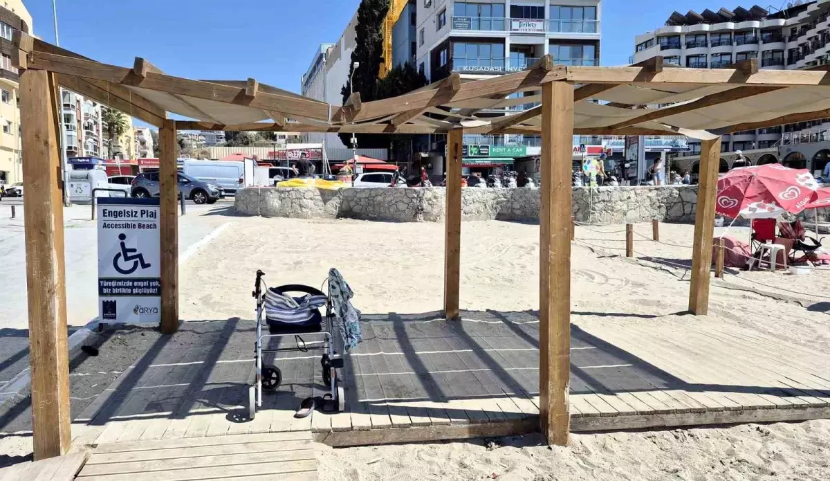 kusadasinda engelli bireylerin golgeligine zarar verildi psQyqkH7