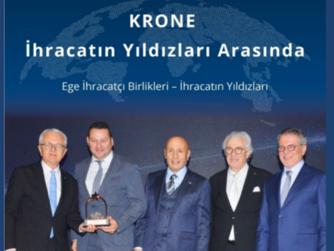 Krone “İhracatın Yıldızları”nda Otomotiv Kategorisinde Üçüncülük Ödülü Aldı
