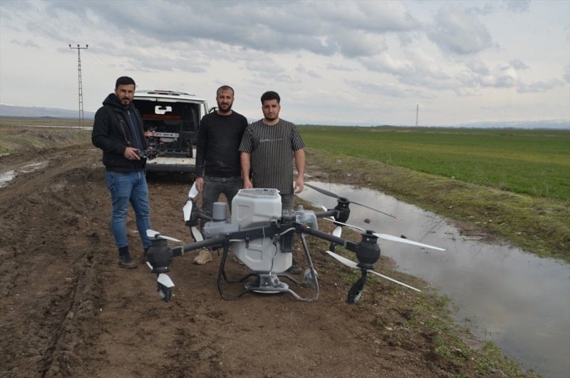 Muş’ta Drone Teknolojisi ile Buğday Tarlalarında Verim Artışı Sağlanıyor