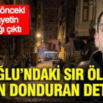 Beyoglunda sir olumdeki detay kan dondurdu 18 yil onceki cinayetin sanigi cikti EOtQMlvx