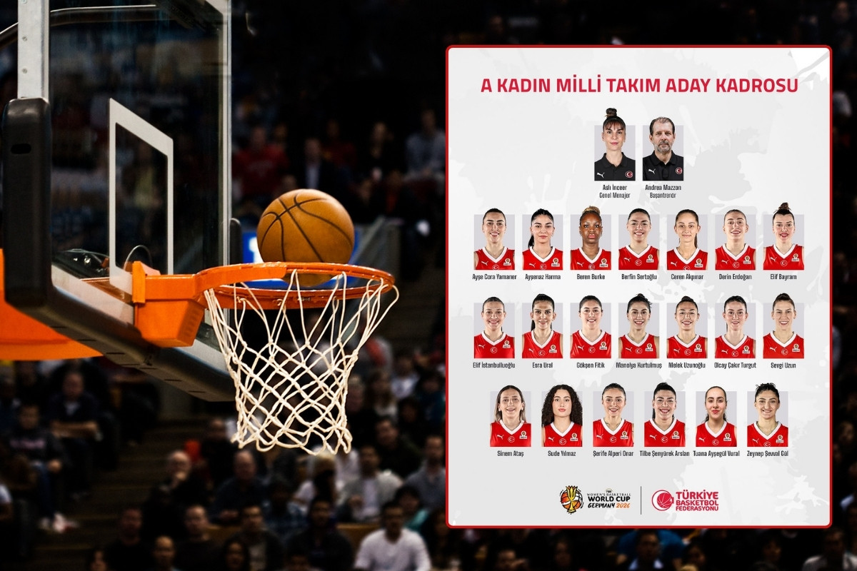 A Milli Kadın Basketbol Takımı’nın Dünya Kupası aday kadrosu açıklandı Haber gorseli