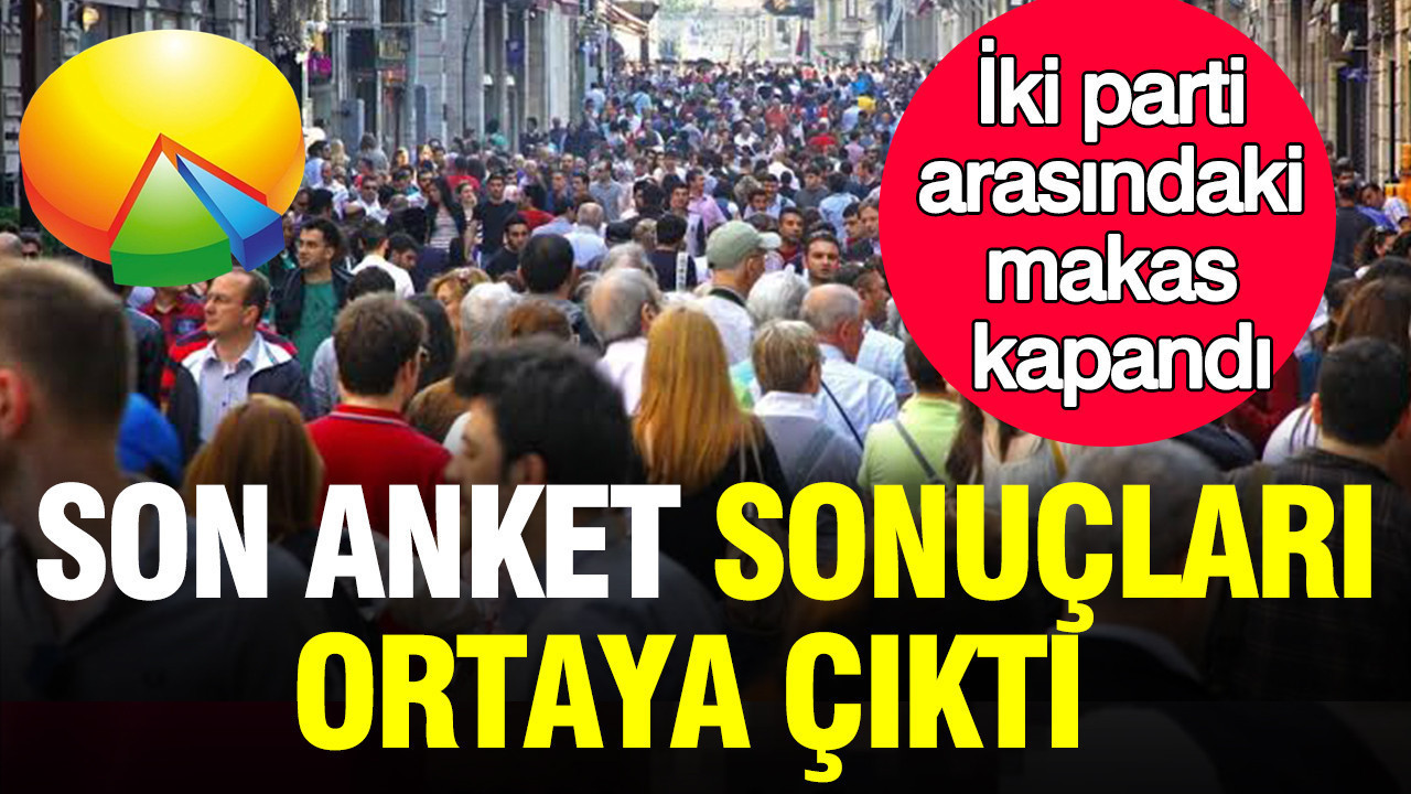 Son anket ORC’den: İki parti arasındaki makas kapandı Img